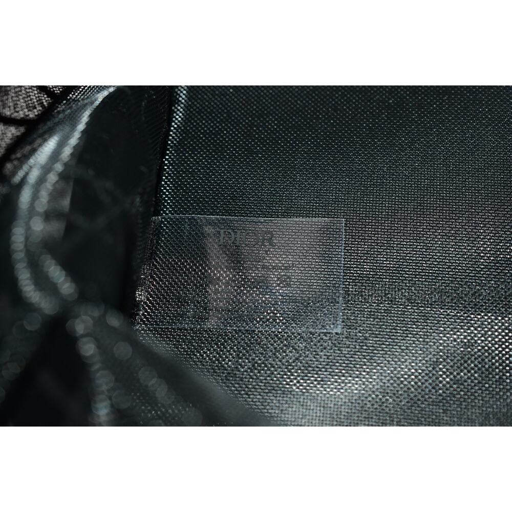 Christian Dior Beach Tote Bag Black Velvet Mesh Limited Beauty Parfums Gift GWP - Picture 7 of 10
